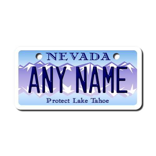 Personalized California 2 X 4 License Plate 