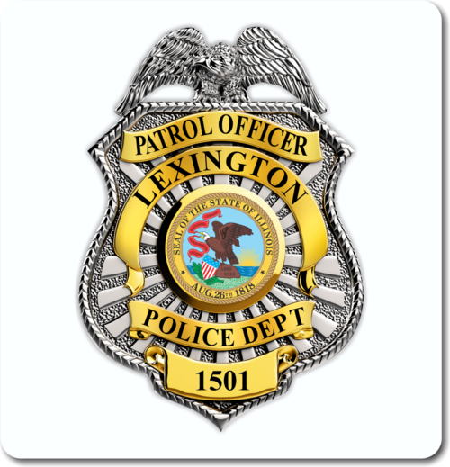 Custom Police Badge Vinyl Decal 