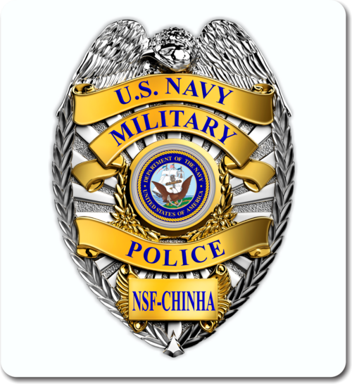 Custom Police Badge Vinyl Decal 