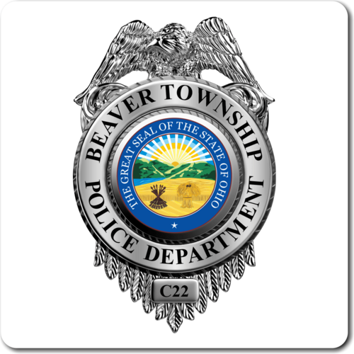 Custom Police Badge Decal