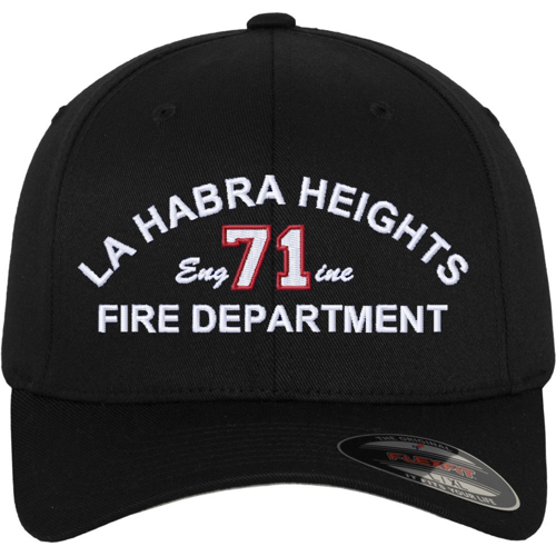 Fire Dept Custom Embroidered Flexfit Cap