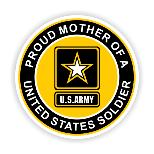 Proud Mother of a United States Soldier Car Magnet
