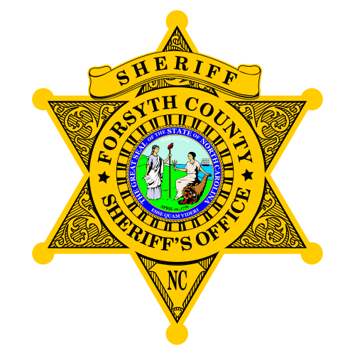 Custom Sheriff 6 point star Badge Vinyl Decal 